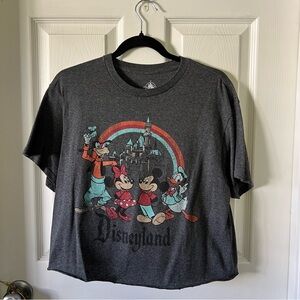 disney cut crop top